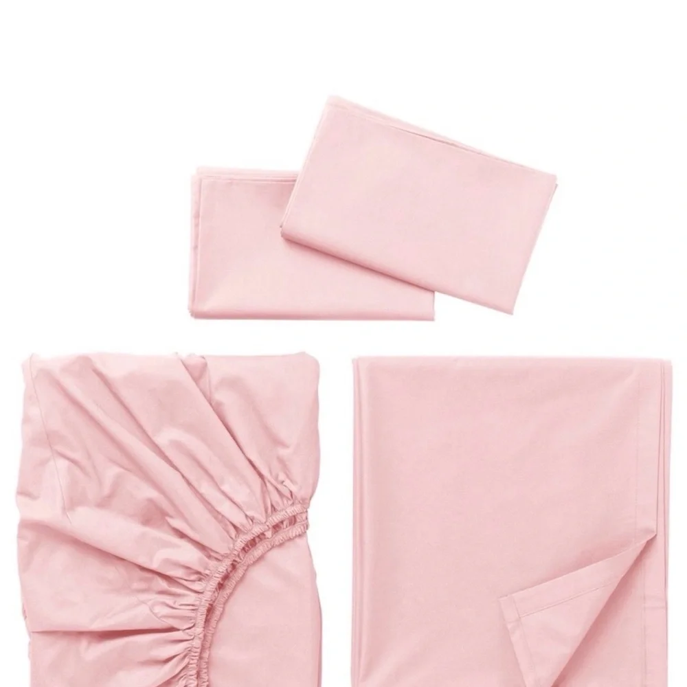 IKEA Soft Pink Bedding Sheets